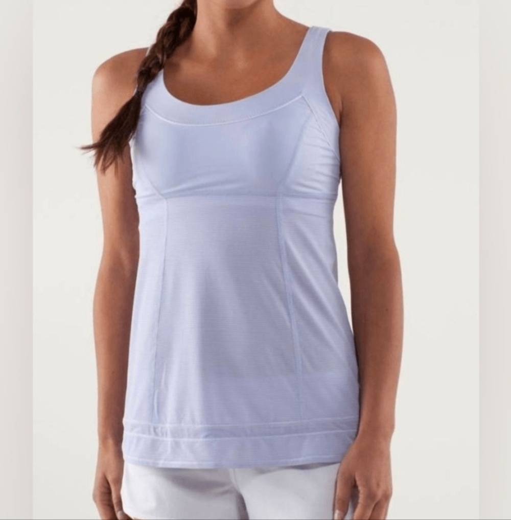Lululemon Athletica Ta Ta Topper Tank Top In Lilac